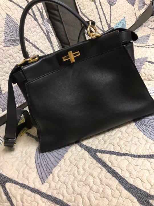 fendi peekaboo black