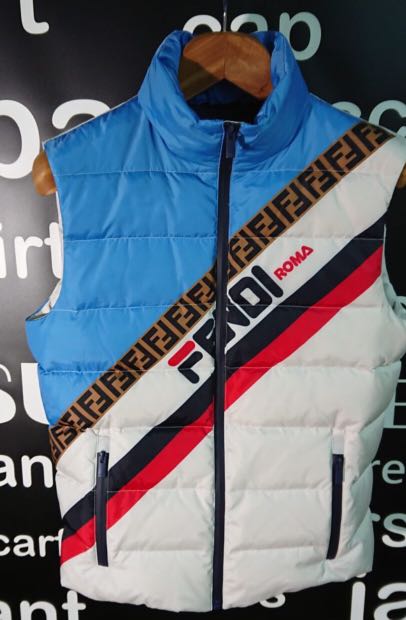 fendi fila vest