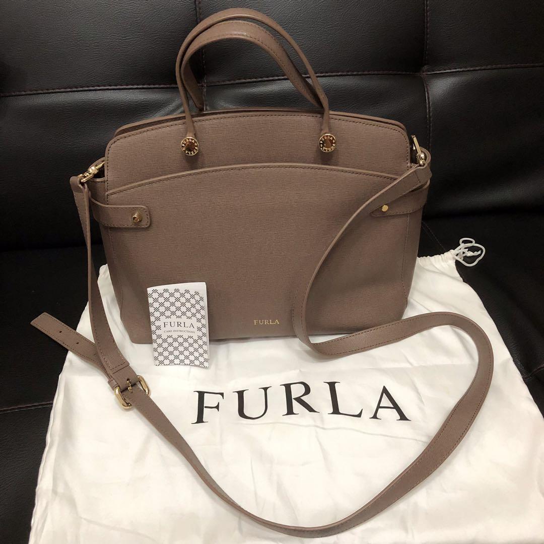 FURLA AGATA MEDIUM SABBIA