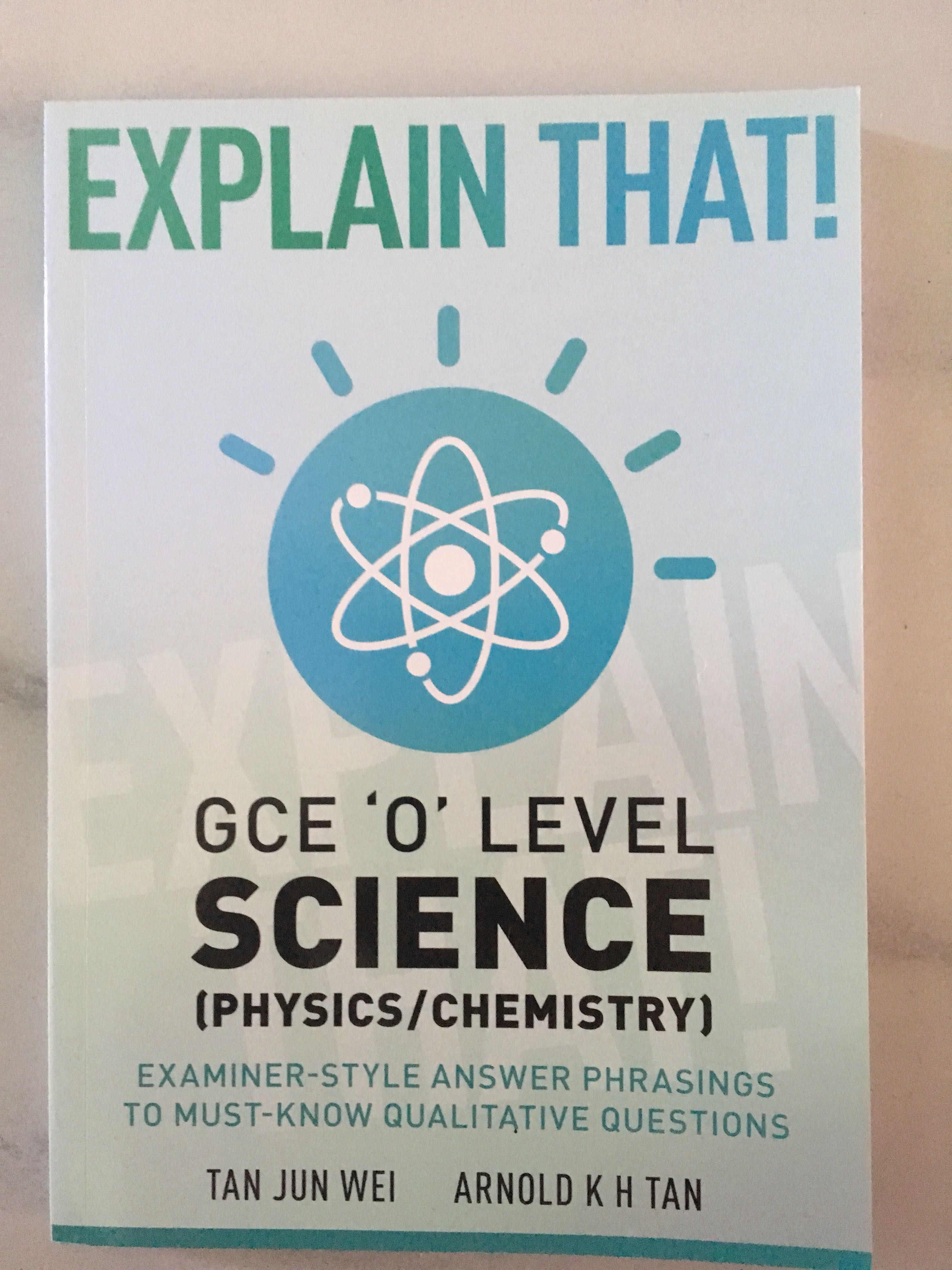 GCE O Levels Combined Science Physics Chemistry Notes Hobbies Toys