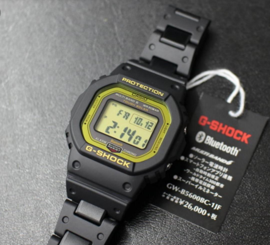 G Shock Gw B5600bc 1jf Bluetooth Watch Men S Fashion Watches On Carousell