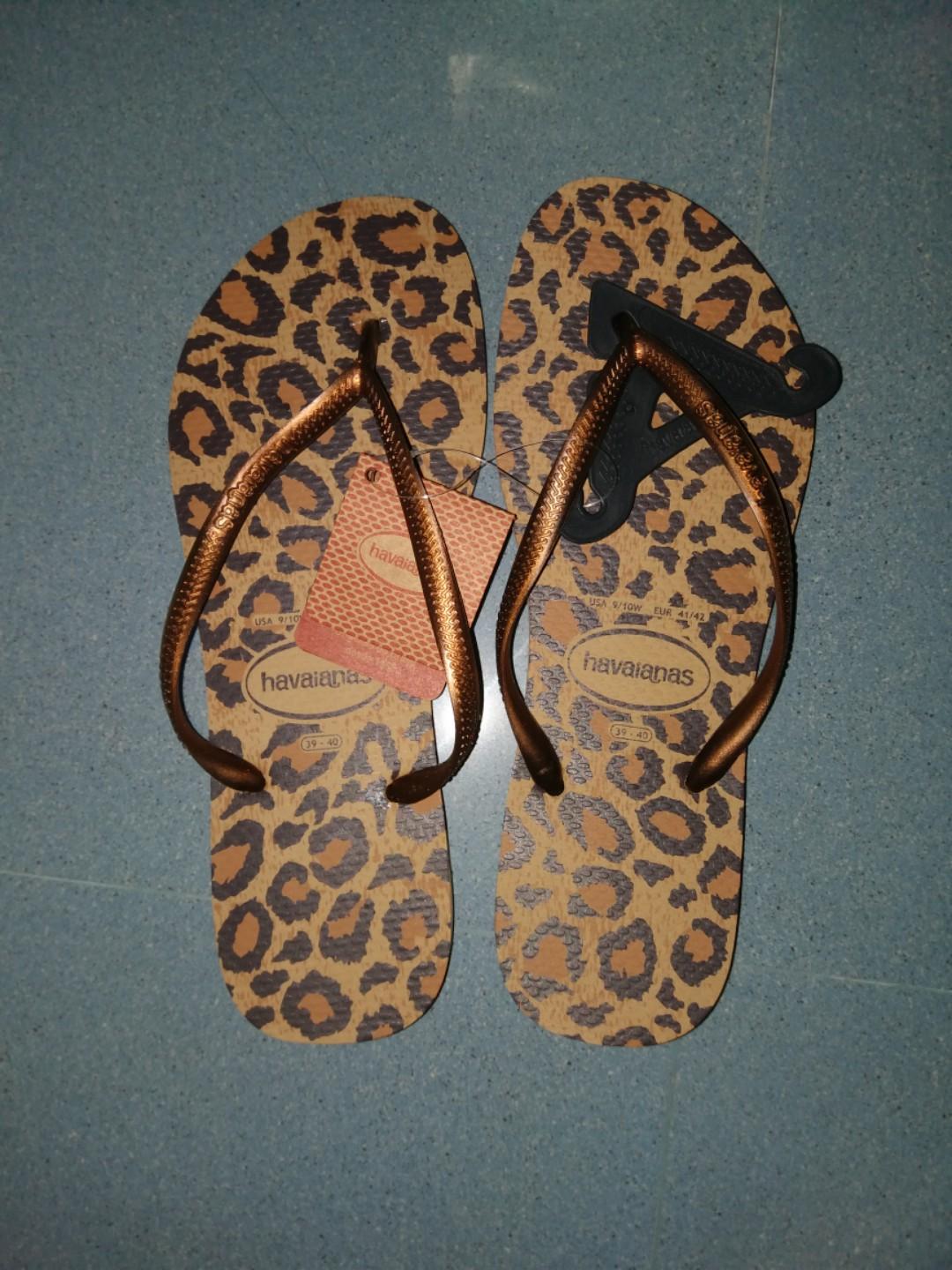 havaianas leopard