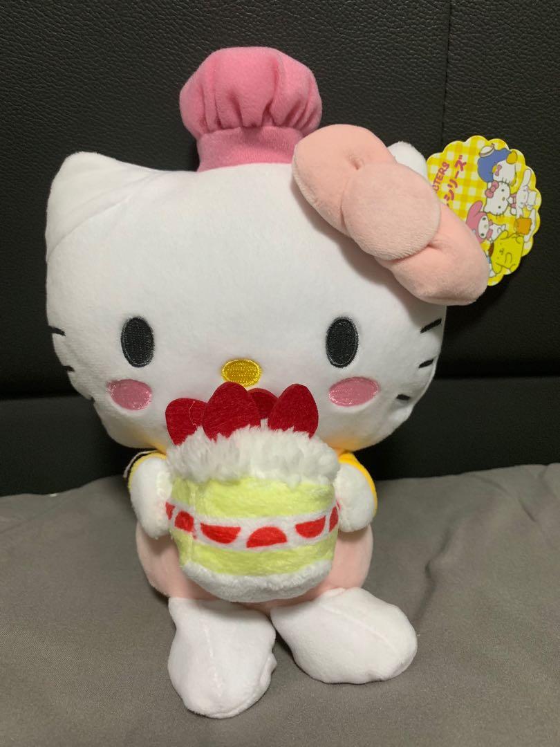 hello kitty birthday plush