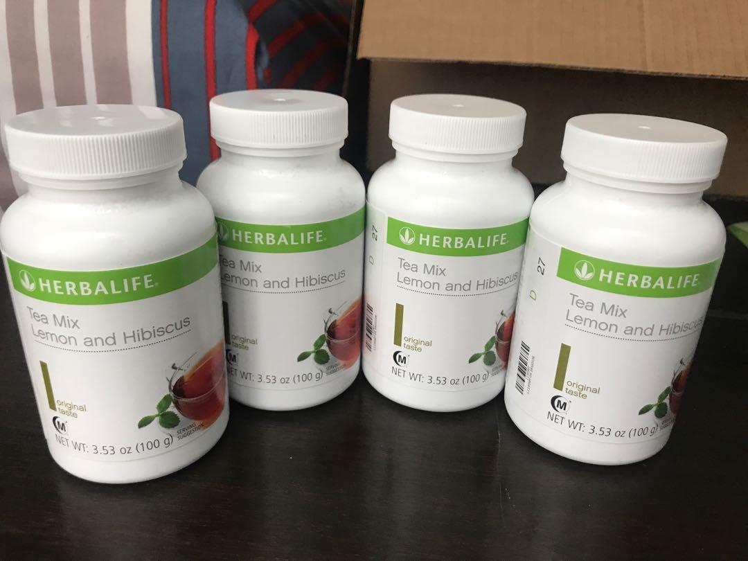 Herbalife Tea Mix Lemon & Hibiscus 100g, Food & Drinks, Beverages on