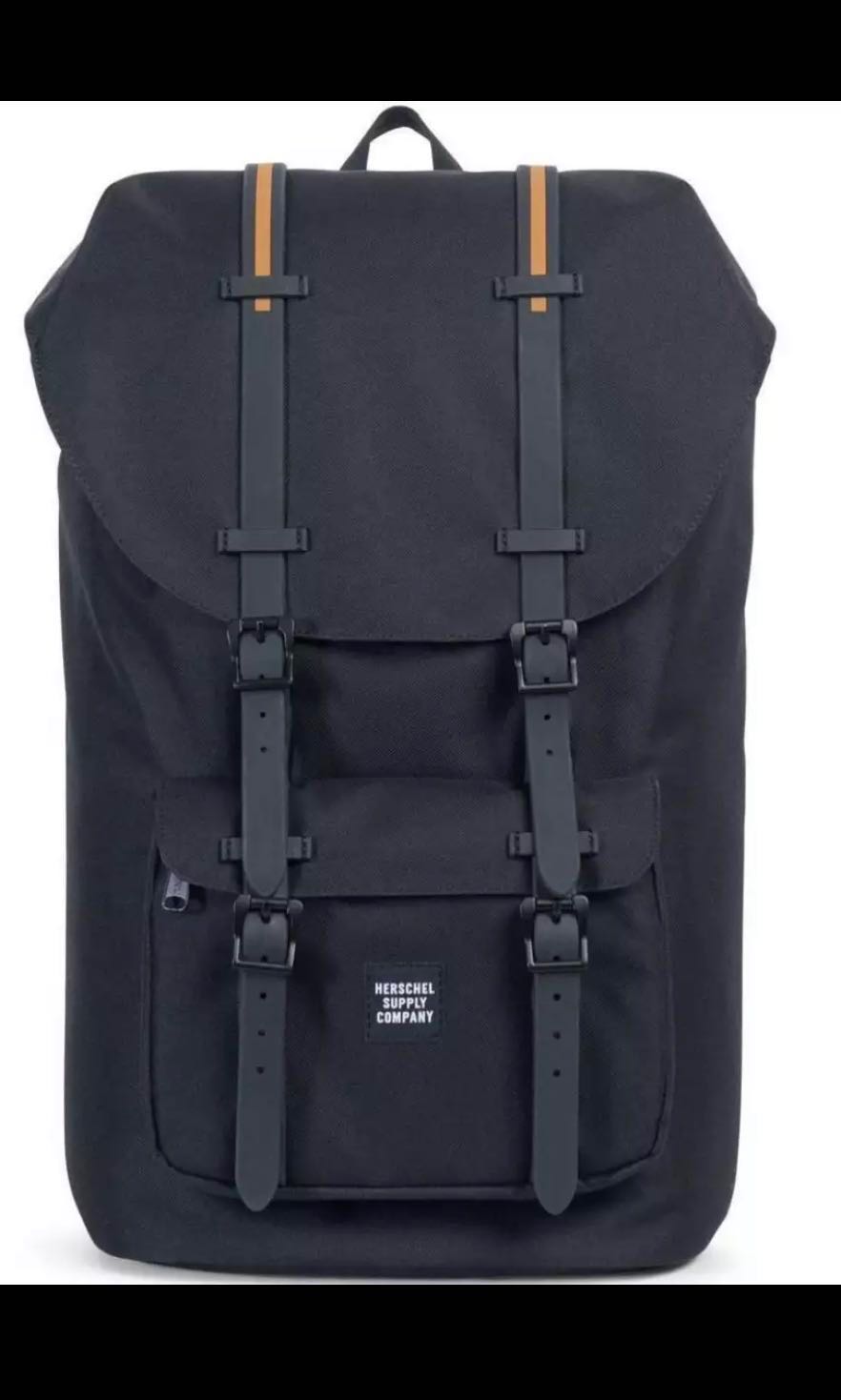 herschel supply co little america backpack in black 25l