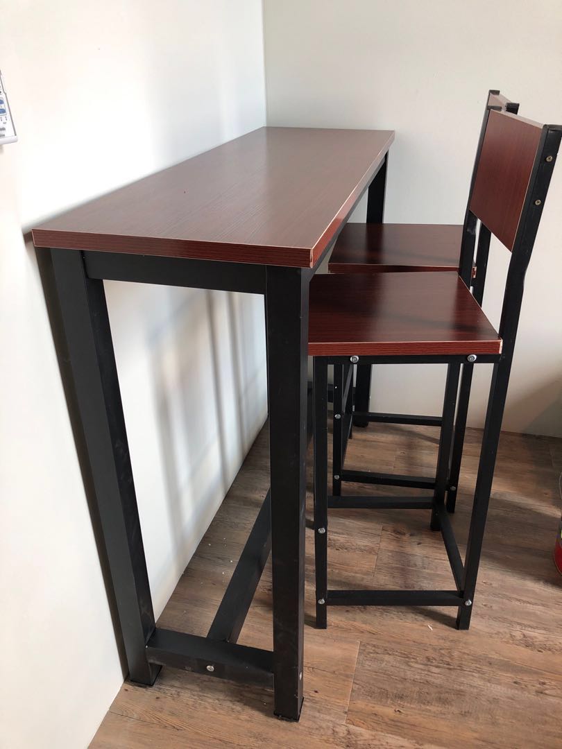 High Table And Chair Set Dinner Study Furniture Tables Share This Listing