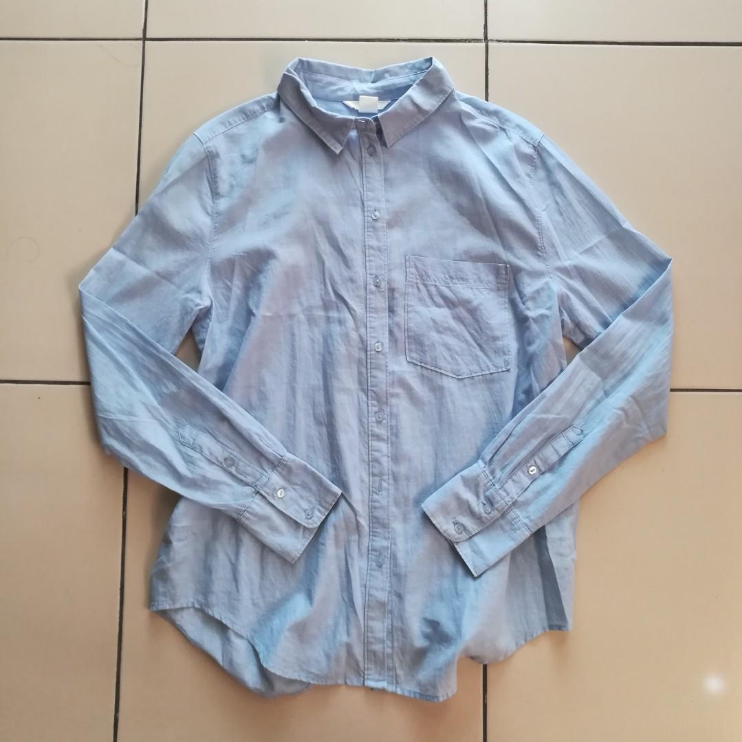 H&m long sleeve polo women's clearance