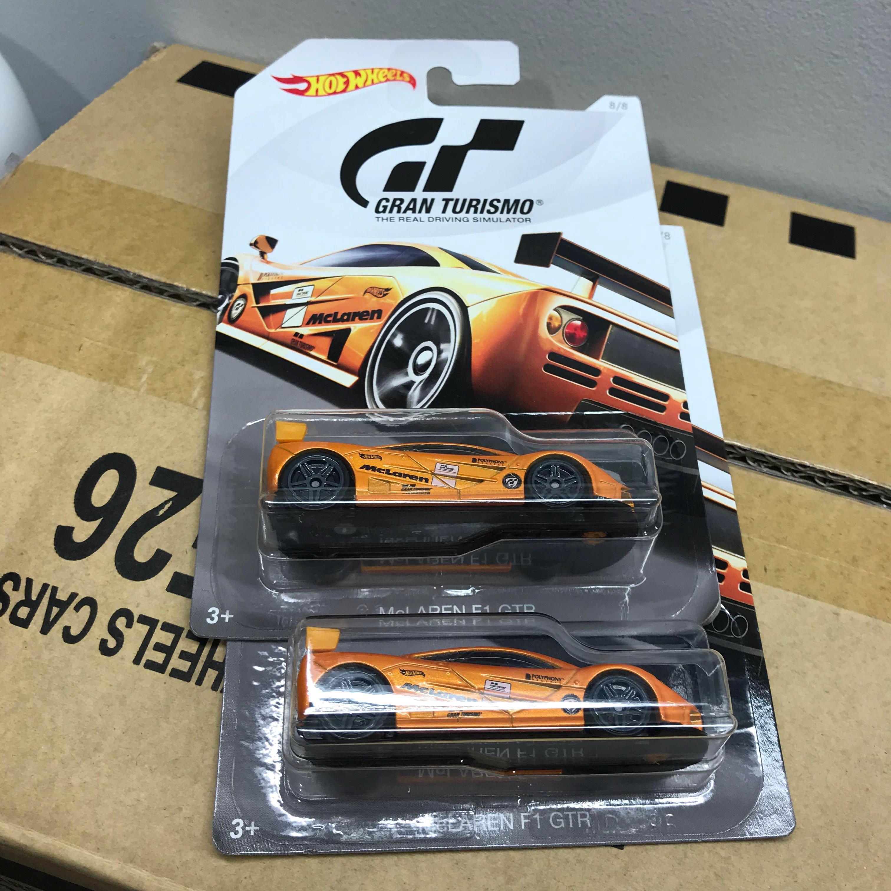 Hot Wheels Mclaren F1 Gtr Gran Turismo Toys Games Bricks Figurines On Carousell
