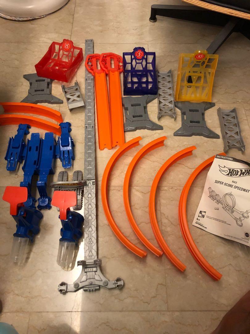 Hot wheels super score speedway track set on sale