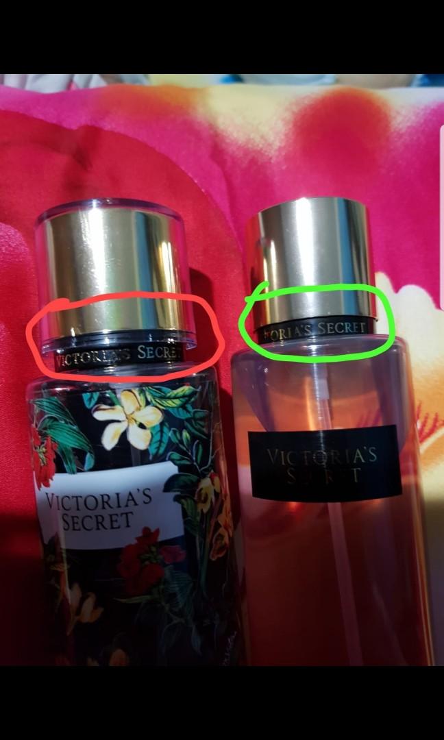 HOW TO TELL IF YOUR VICTORIA'S SECRET BODY MIST IS FAKE OR ...