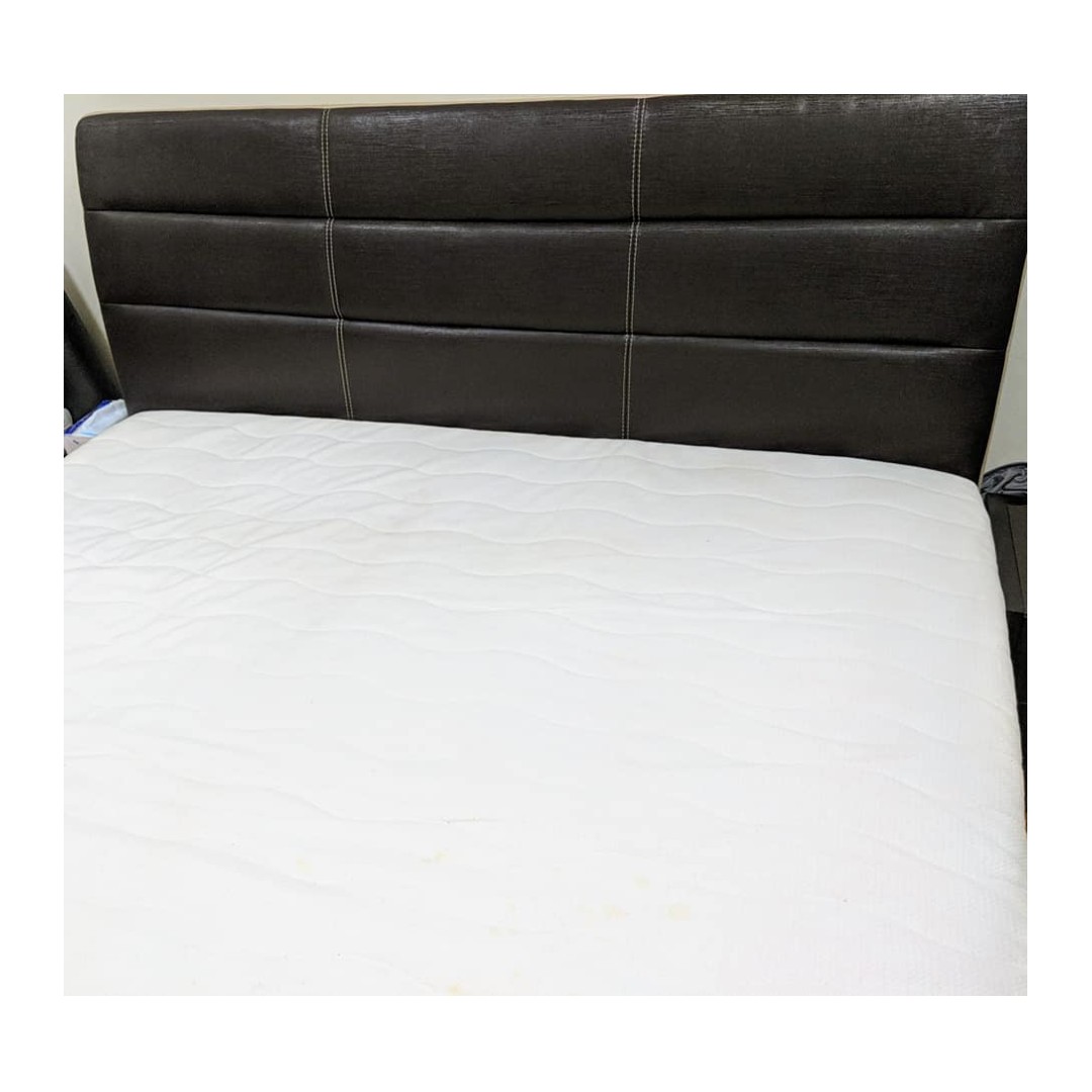 ikea mattress topper king size sultan tveit furniture beds mattresses on carousell