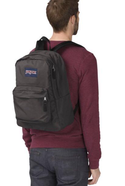 jansport superbreak backpack forge grey