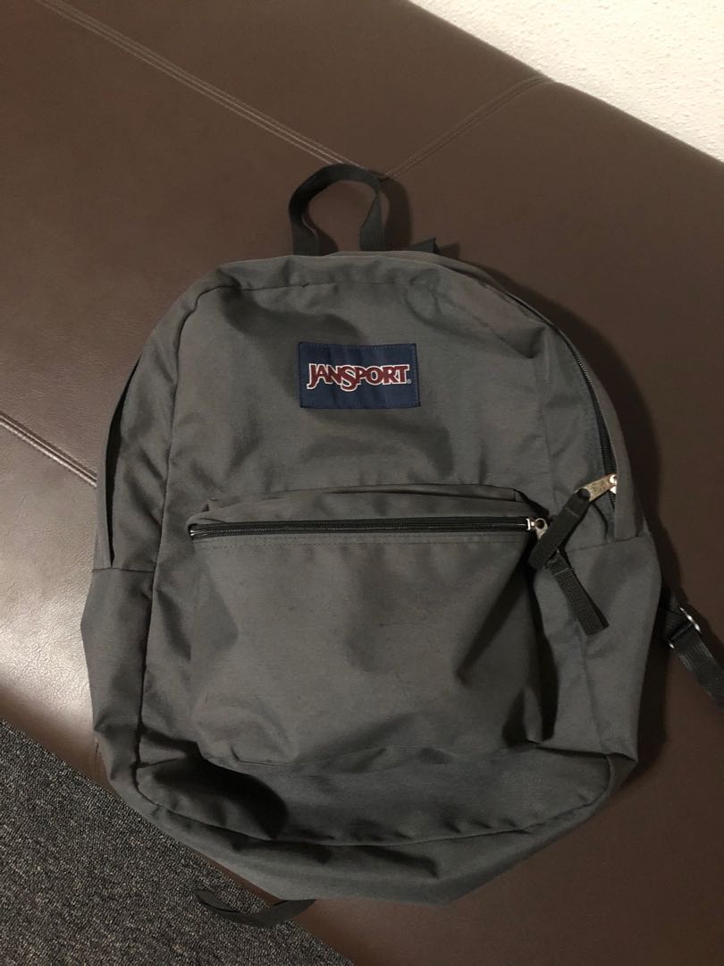 jansport bag grey