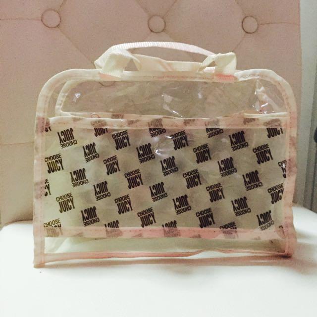 juicy couture plastic bag