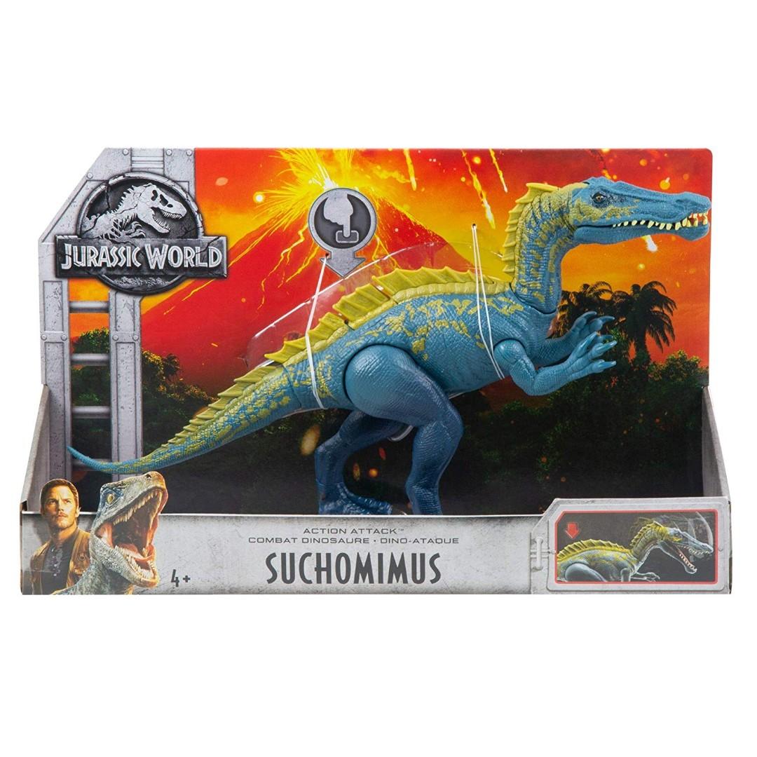 Jurassic World Action Attack Suchomimus Figure Hobbies Toys