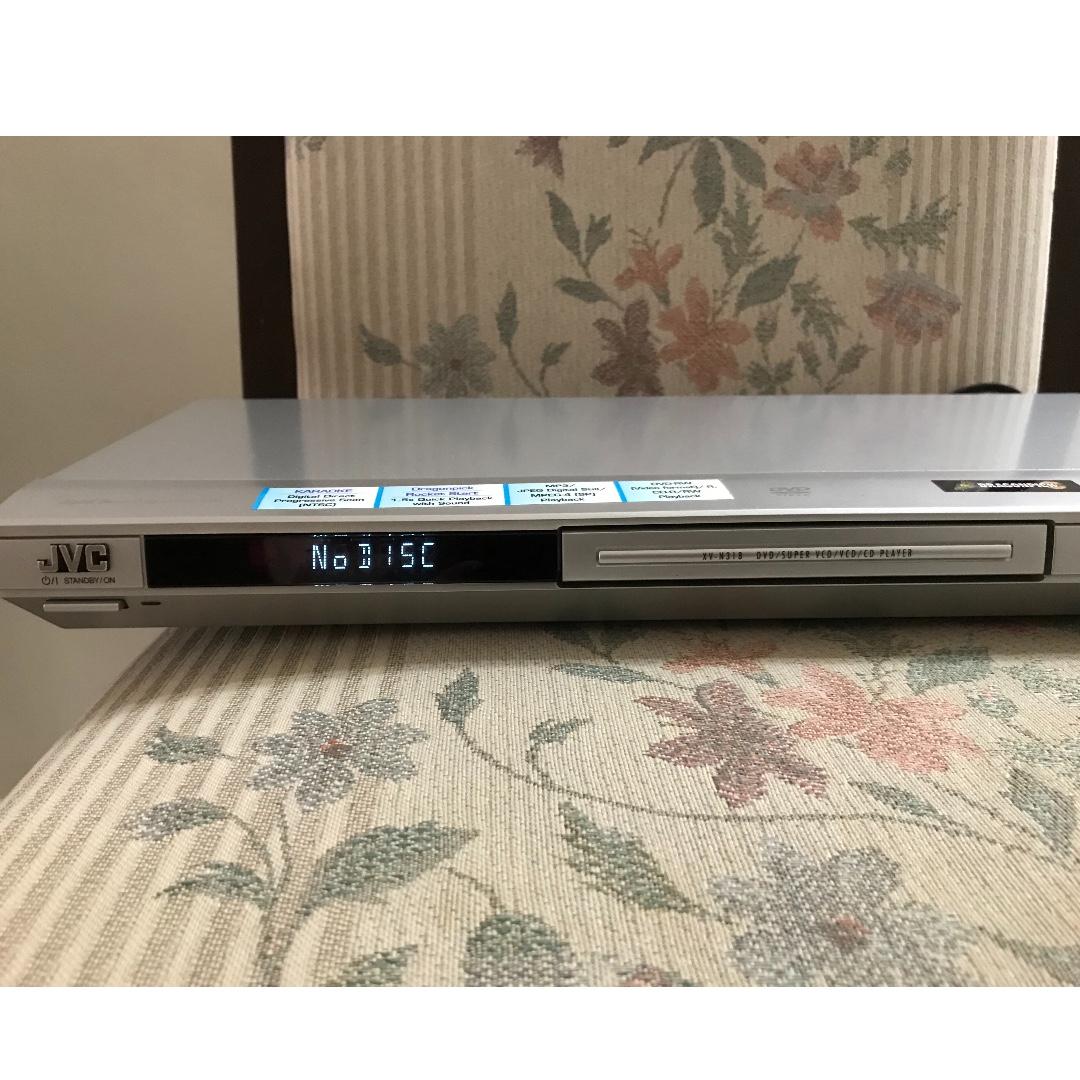 JVC Slim DVD Player, Hobbies & Toys, Music & Media, CDs & DVDs on Carousell