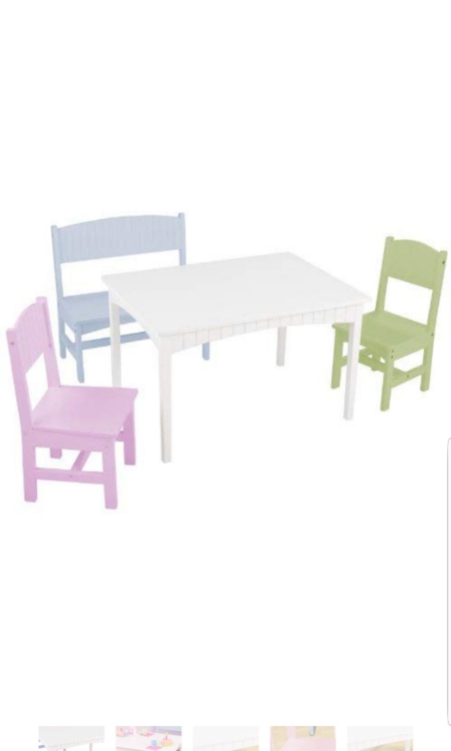 kidkraft table with benches