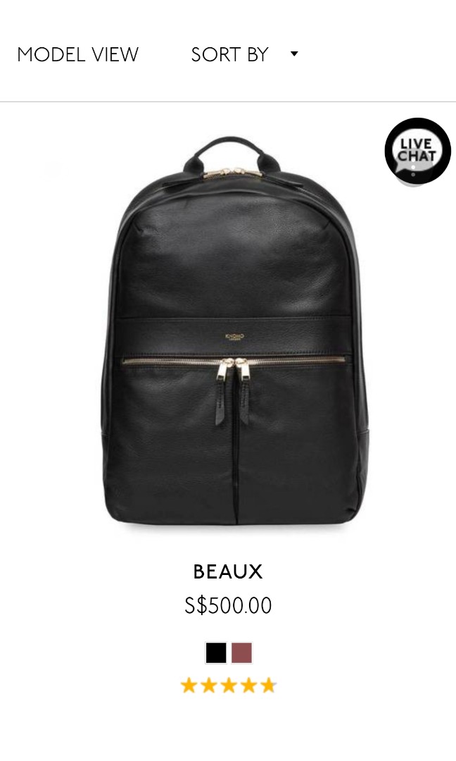 knomo leather laptop bag
