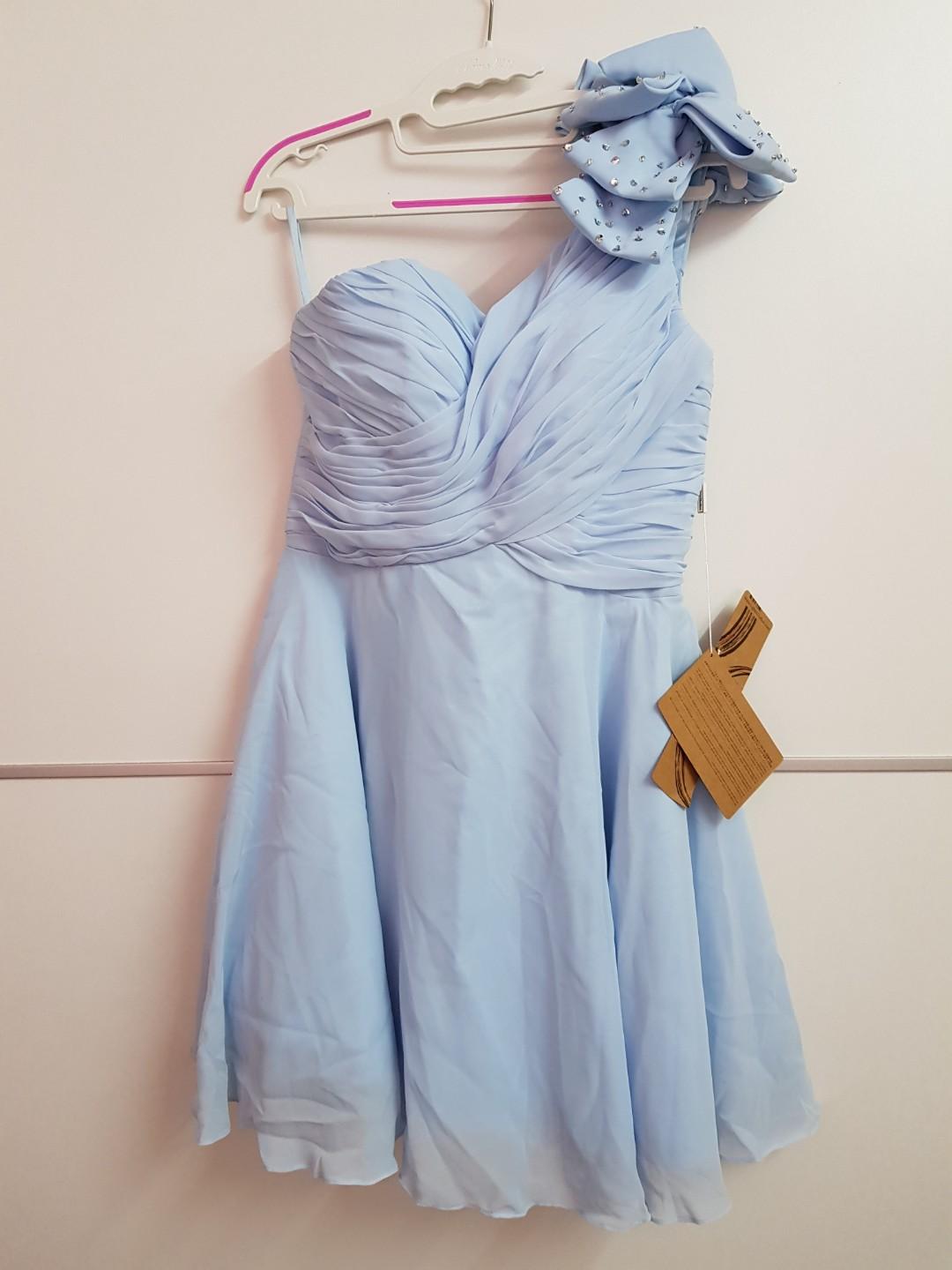 Light In The Box A Line One Shoulder Sweetheart Knee Length