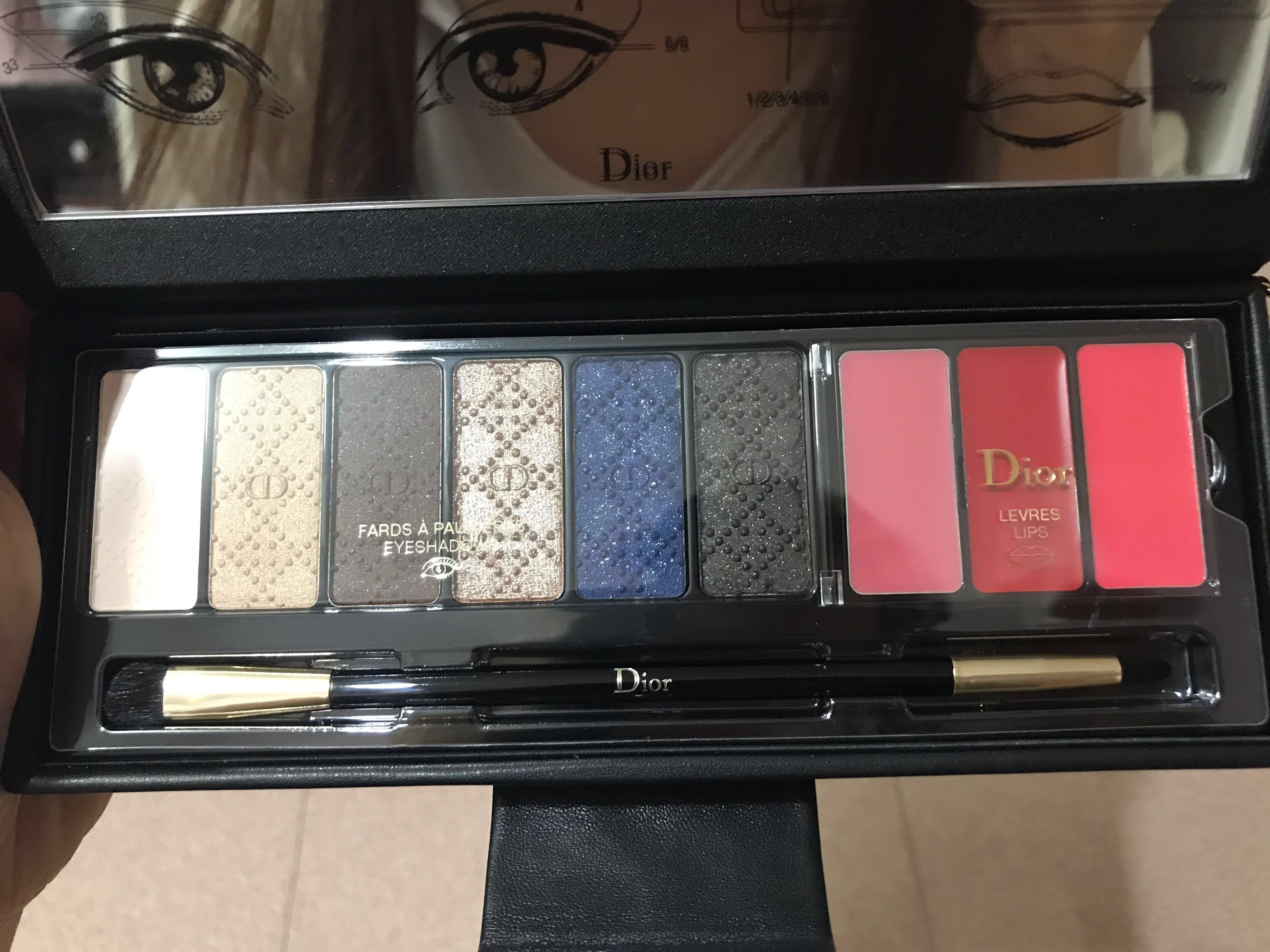 Daring eye & lip sales palette dior