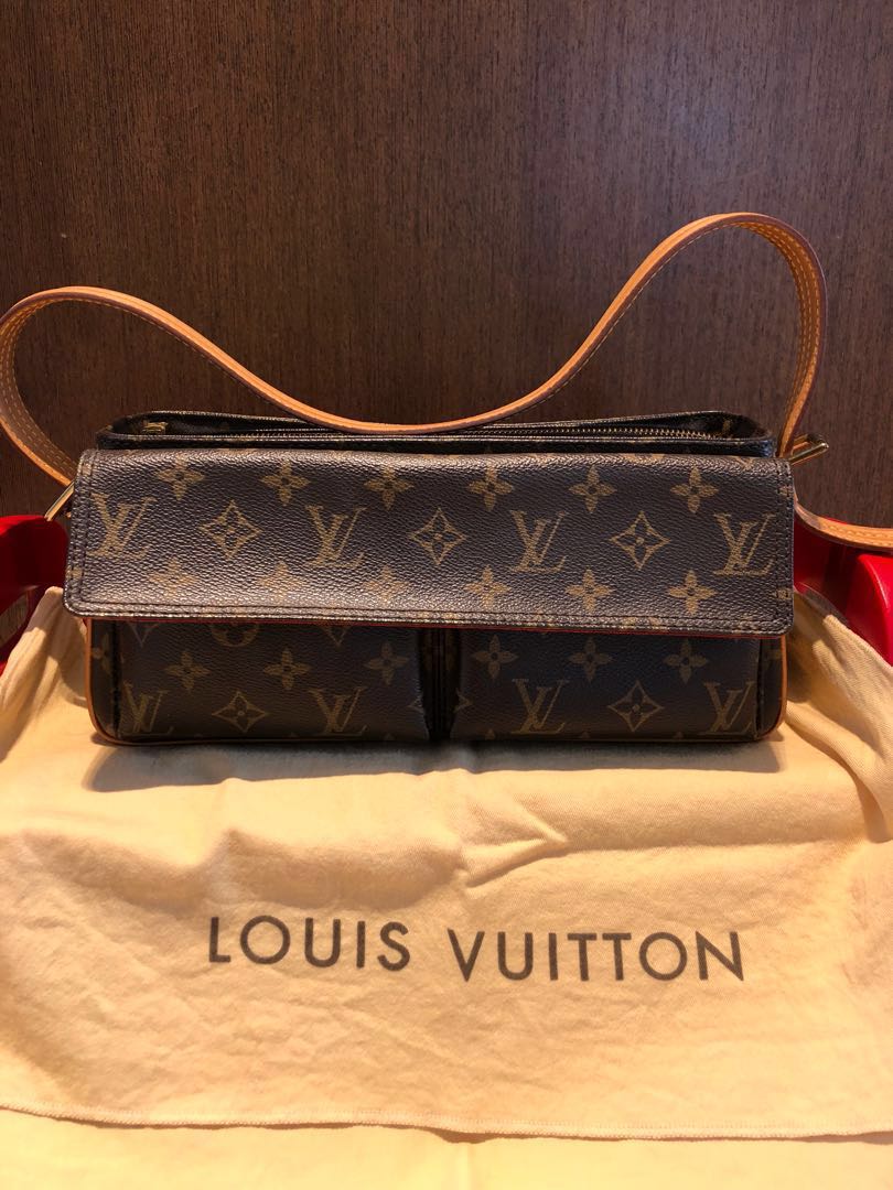 Auth Louis Vuitton Monogram  Shoulder bag Vintage 0F180080n"