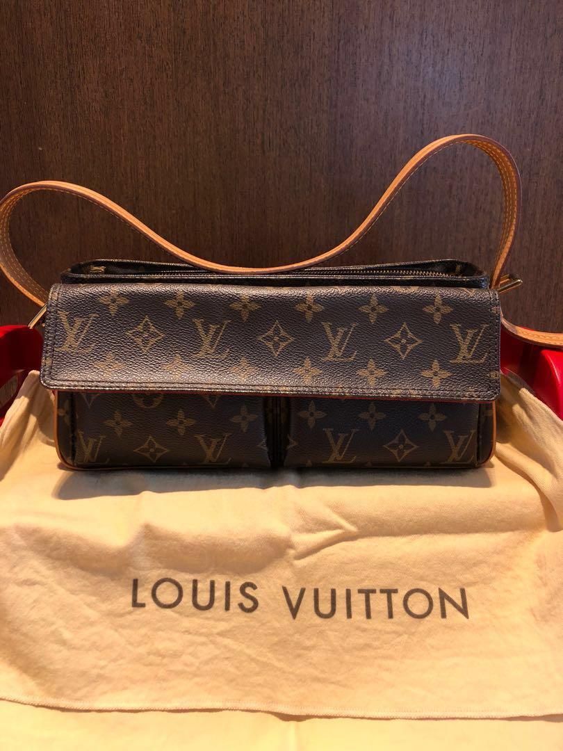 Lv vintage monogram shoulder hot sale bag