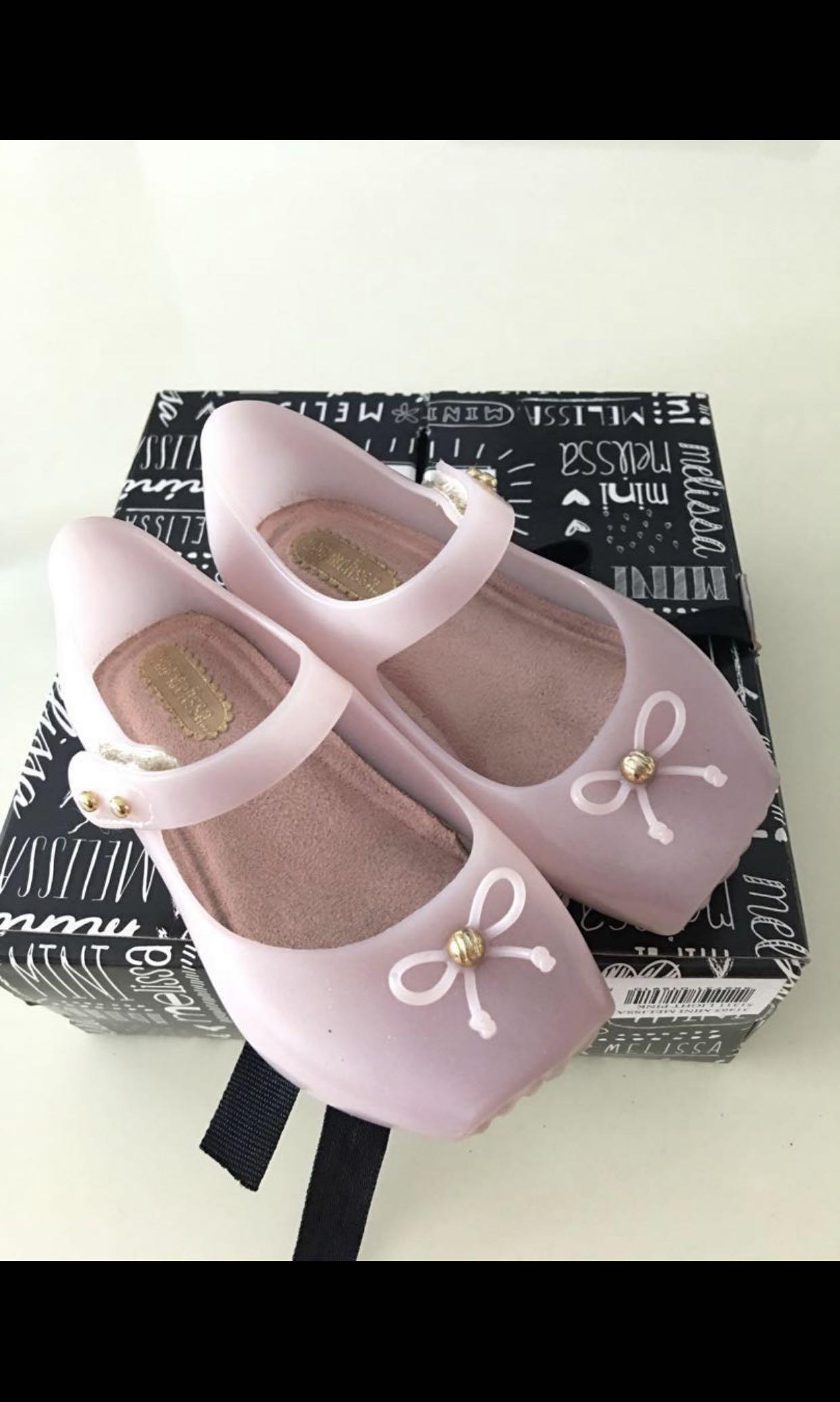 mini melissa ballerina shoes
