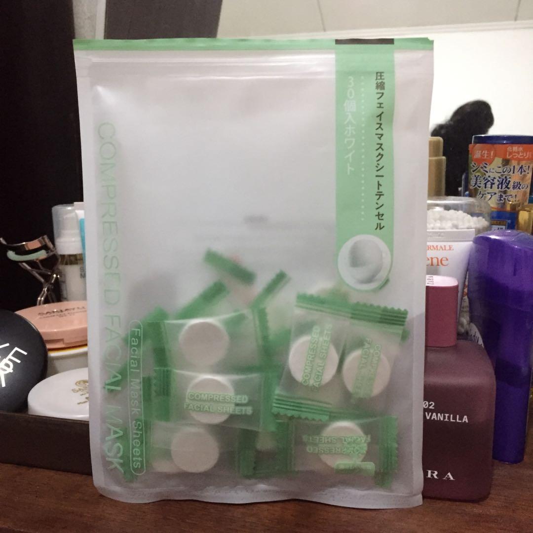 miniso sheet mask tablet