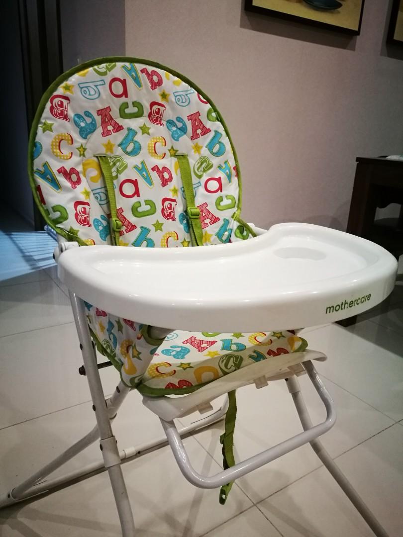 Mothercare ABC Baby High Chair, Babies & Kids, Nursing & Feeding, Baby