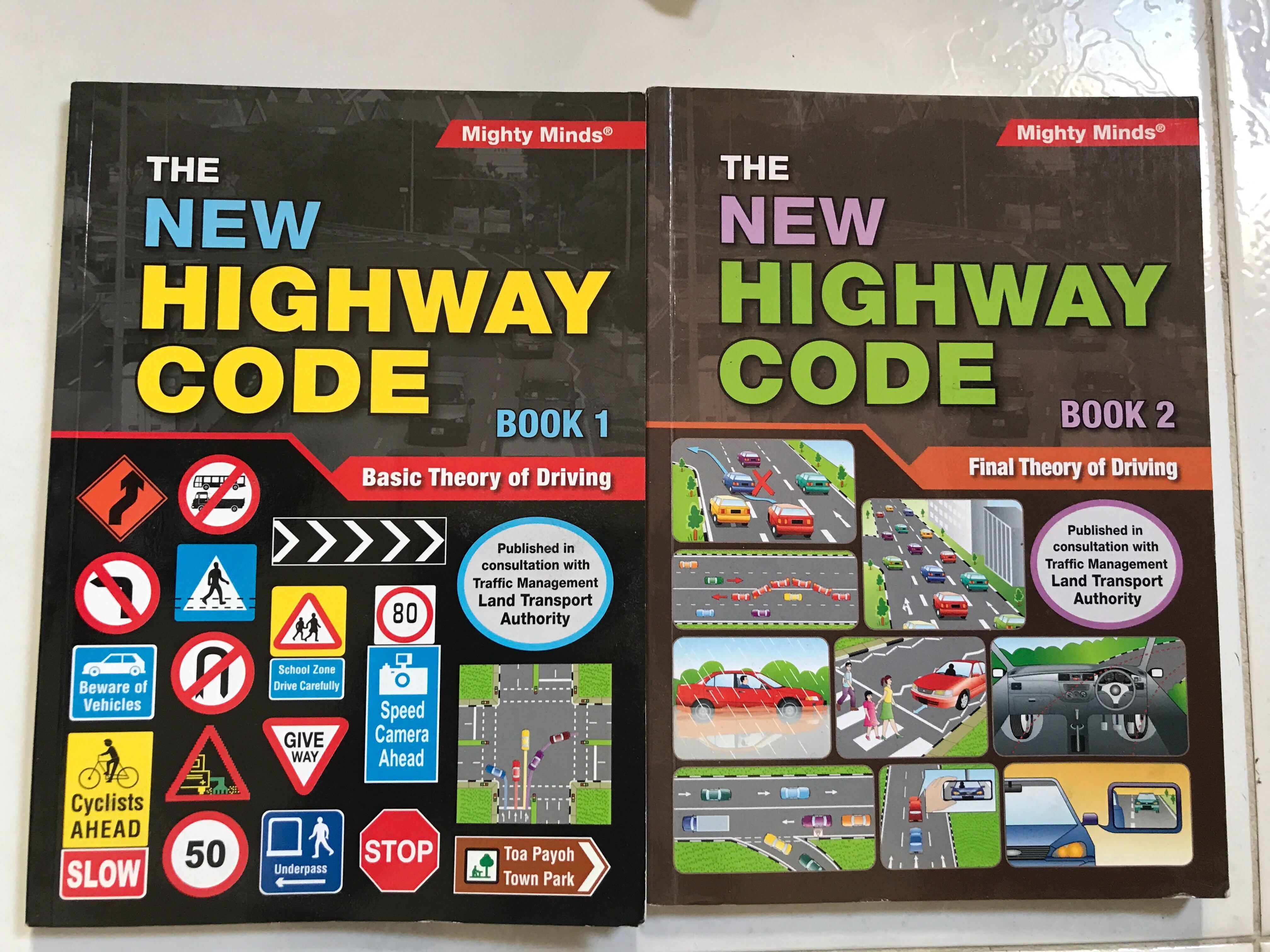New Highway Code (Category: Assessment Books) located in Singapore. Submitted by bluebox21 (Listing ID 207459074, Image 1). Description: Get both book 1&2 of the Highway Code for $8 only. A must have for anyone learning class 3/3A! Condition: 8/10. No highlighting or ink marks.