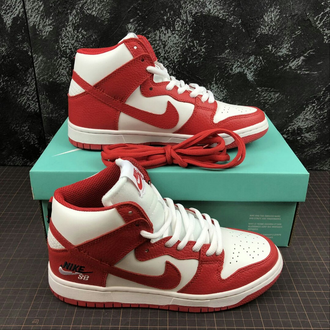 Nike sb dunk high future court red on sale