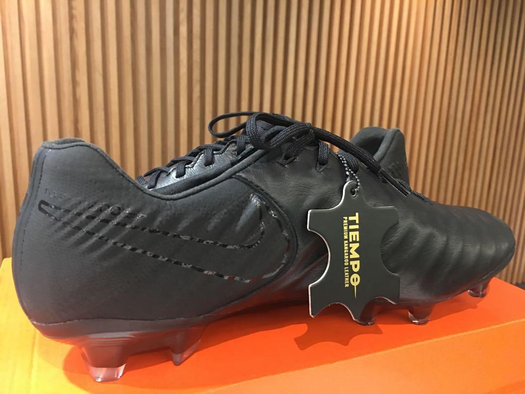 Nike Tiempo Legend 7 Elite FG Academy Pack Blackout Men s
