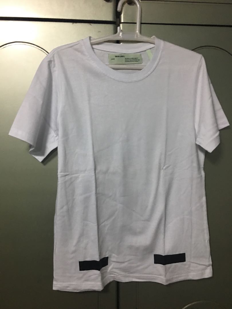 off white plain shirt