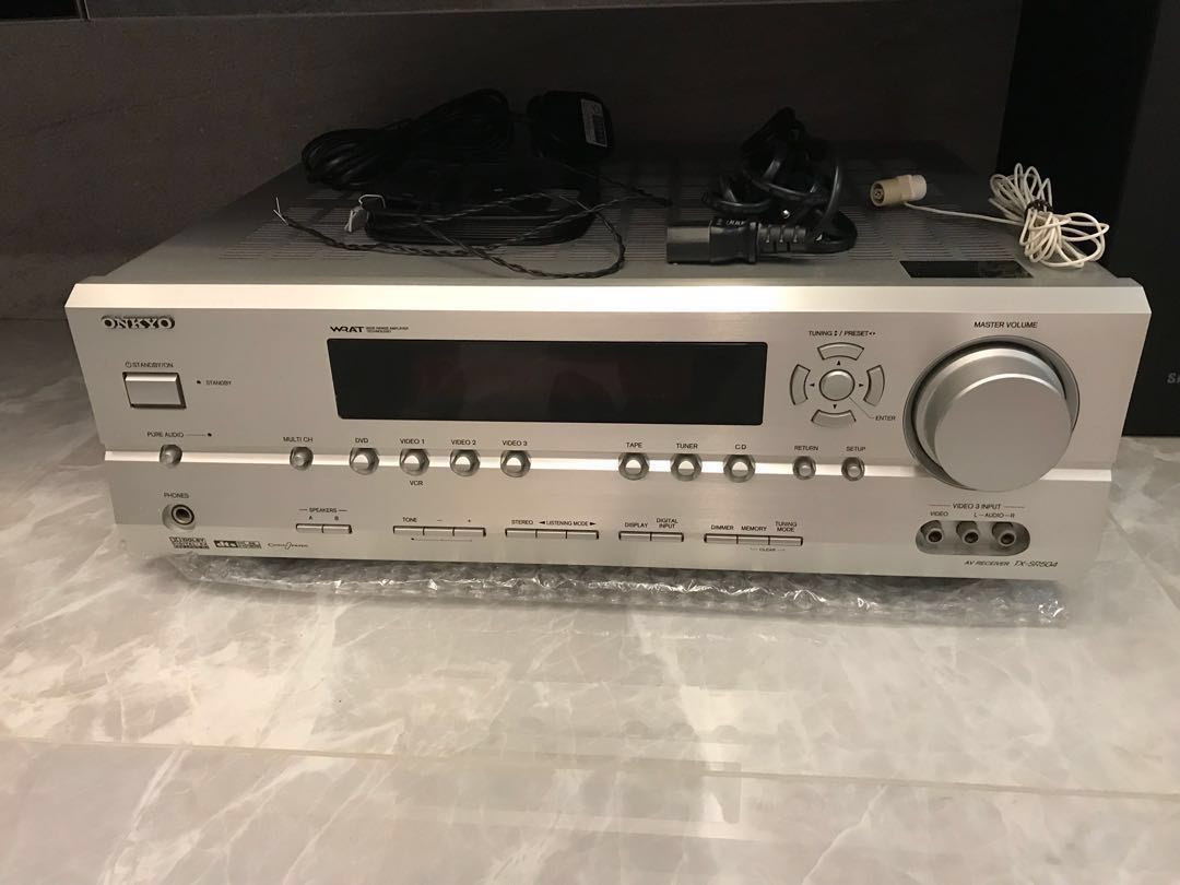 Onkyo TXSR504 AV Receiver + Jamo A102 Satellite Speakers, Audio
