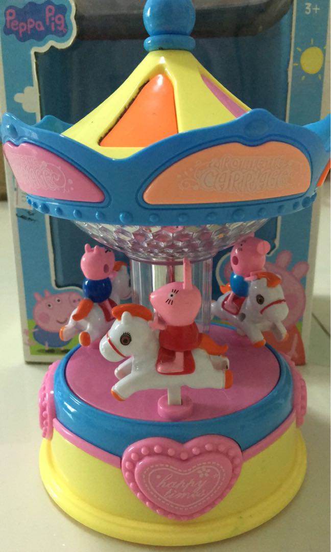 peppa pig carousel toy