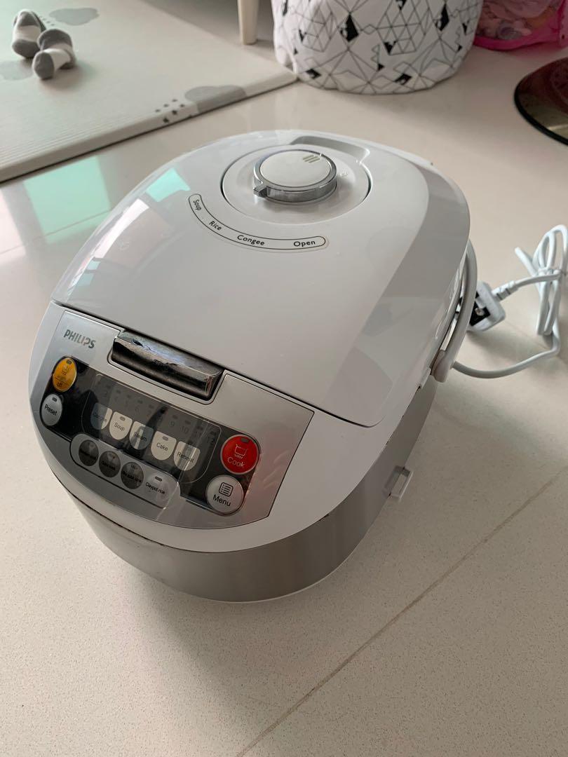 Philips Rice Cooker Viva collection HD3031, TV & Home Appliances