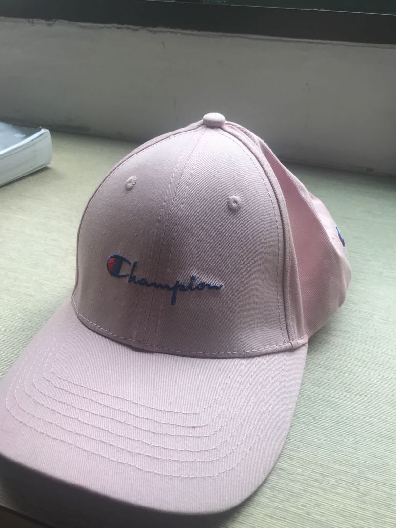 pink champion hat