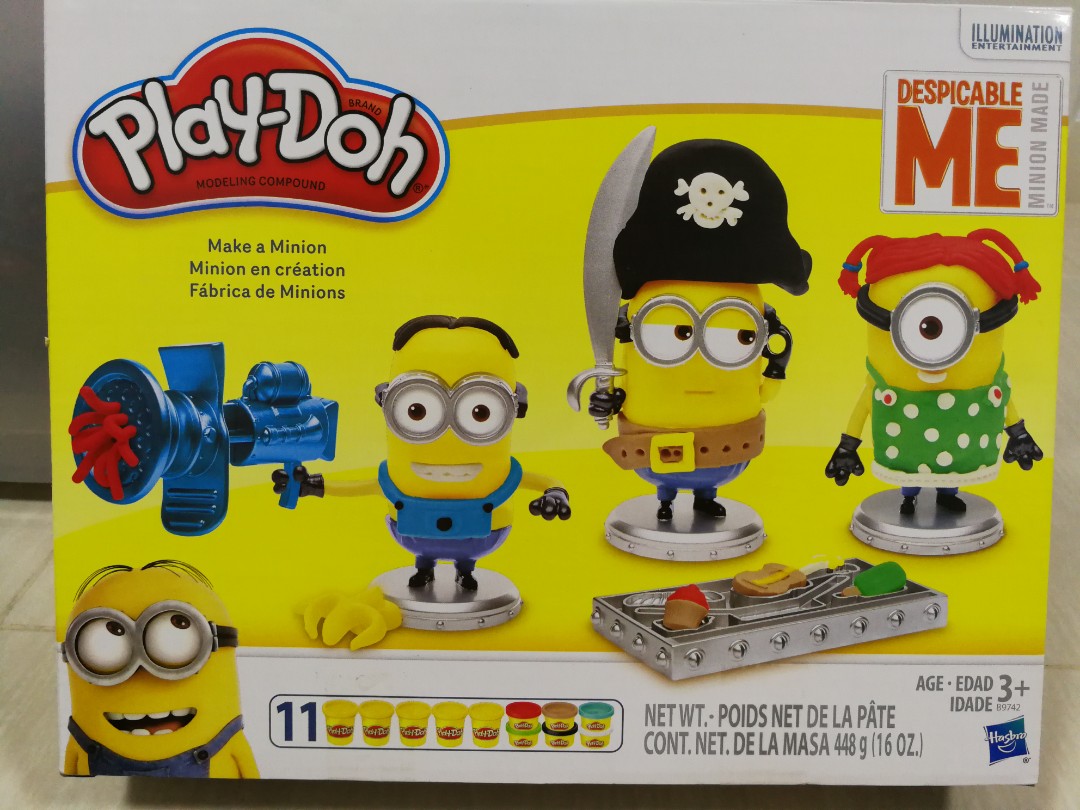 play doh minions