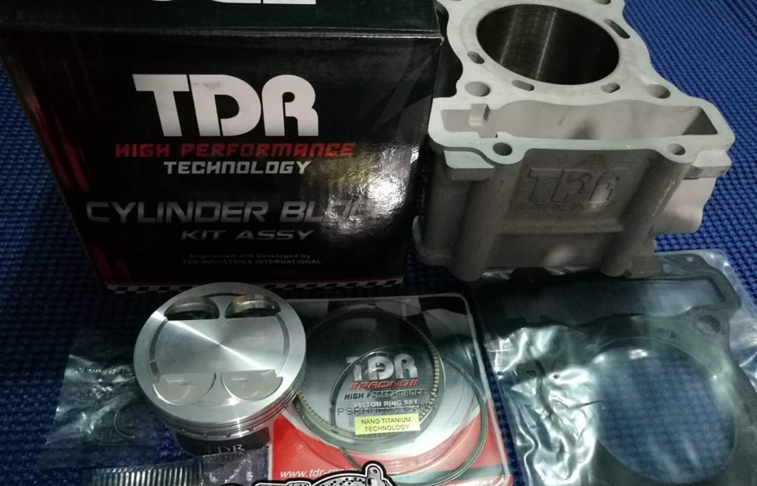 P.O TDR Bore Up Kit 63mm for Yamaha Aerox and Nmax, Motorcycles