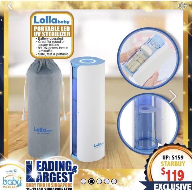 portable steriliser baby