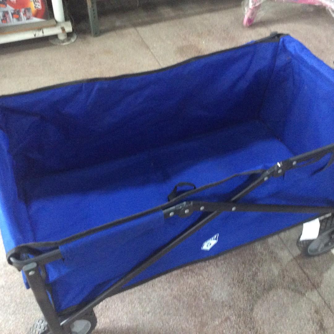 Quest Folding Wagon Blue, Car Parts & Accessories on Carousell