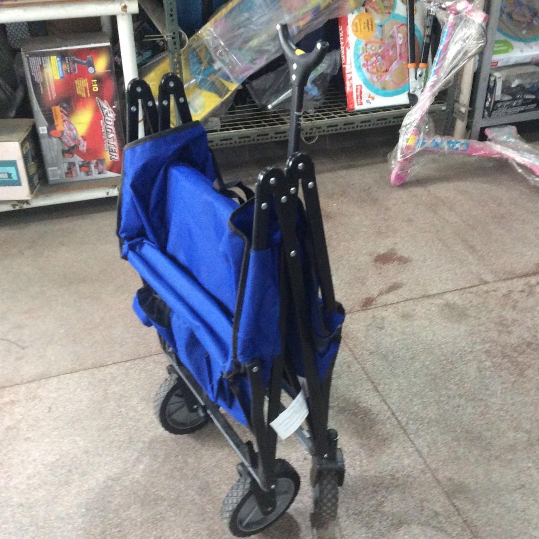 Quest Folding Wagon Blue, Car Parts & Accessories on Carousell