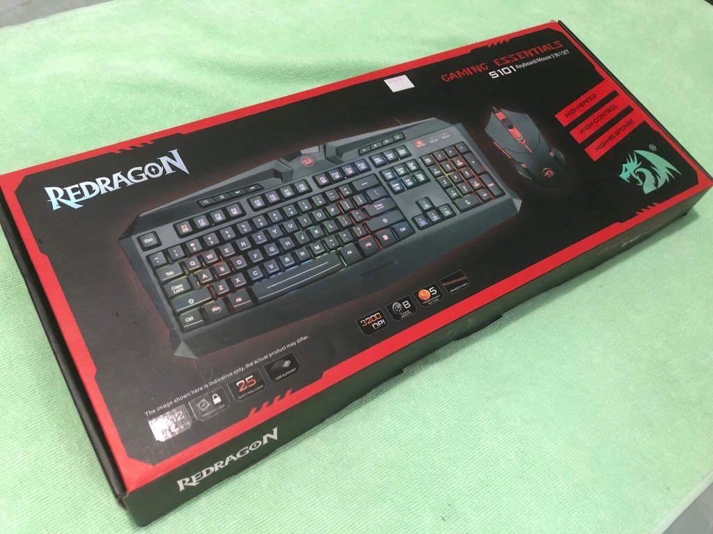 Redragon S101 Gaming Keyboard Video Gaming Gaming Accessories On Carousell