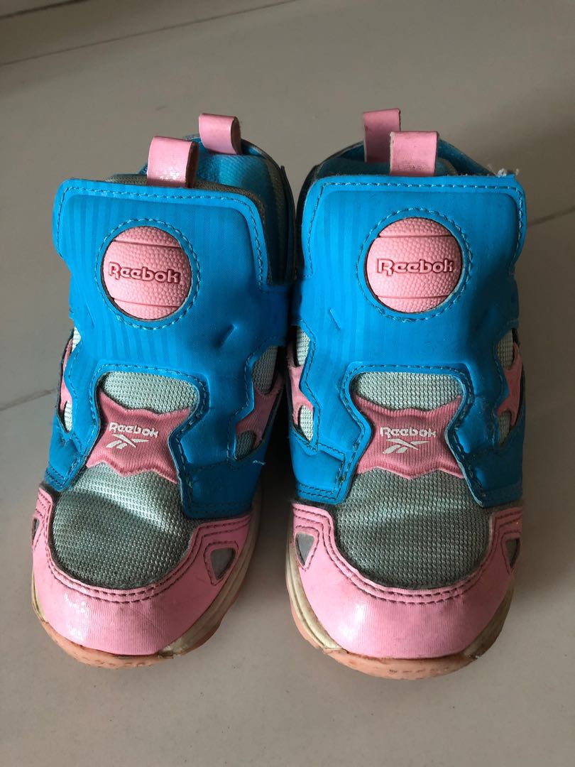 Reebok pump kid 2025