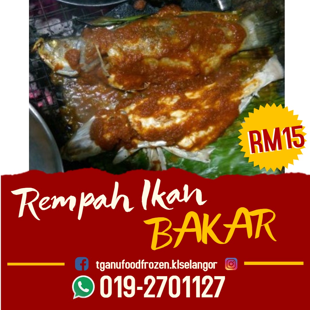 Rempah Ikan Bakar Terengganu Frozen Food Drinks Instant Food On Carousell