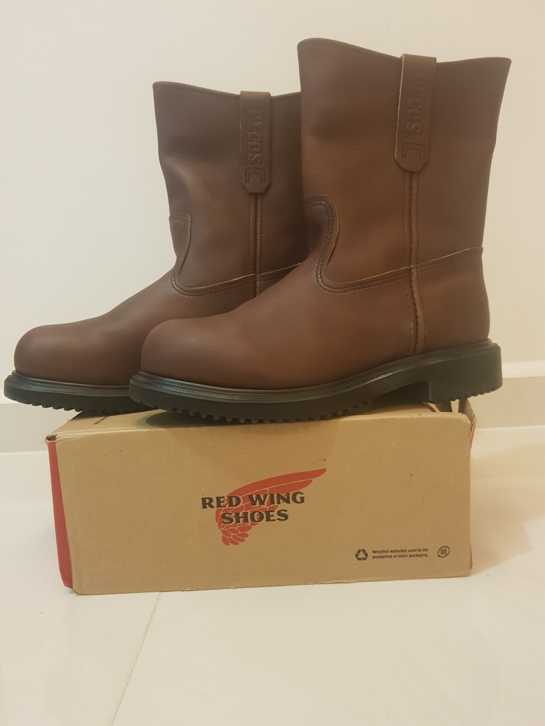 red wing slip on safety shoes
