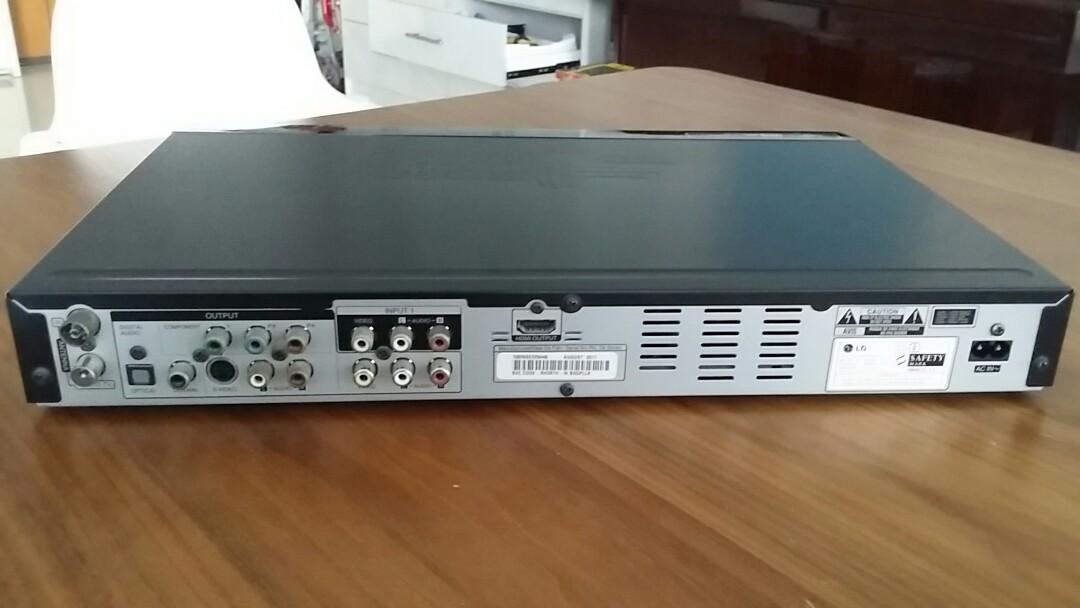 RH387H LG HDD/DVD Recorder, TV & Home Appliances, TV & Entertainment