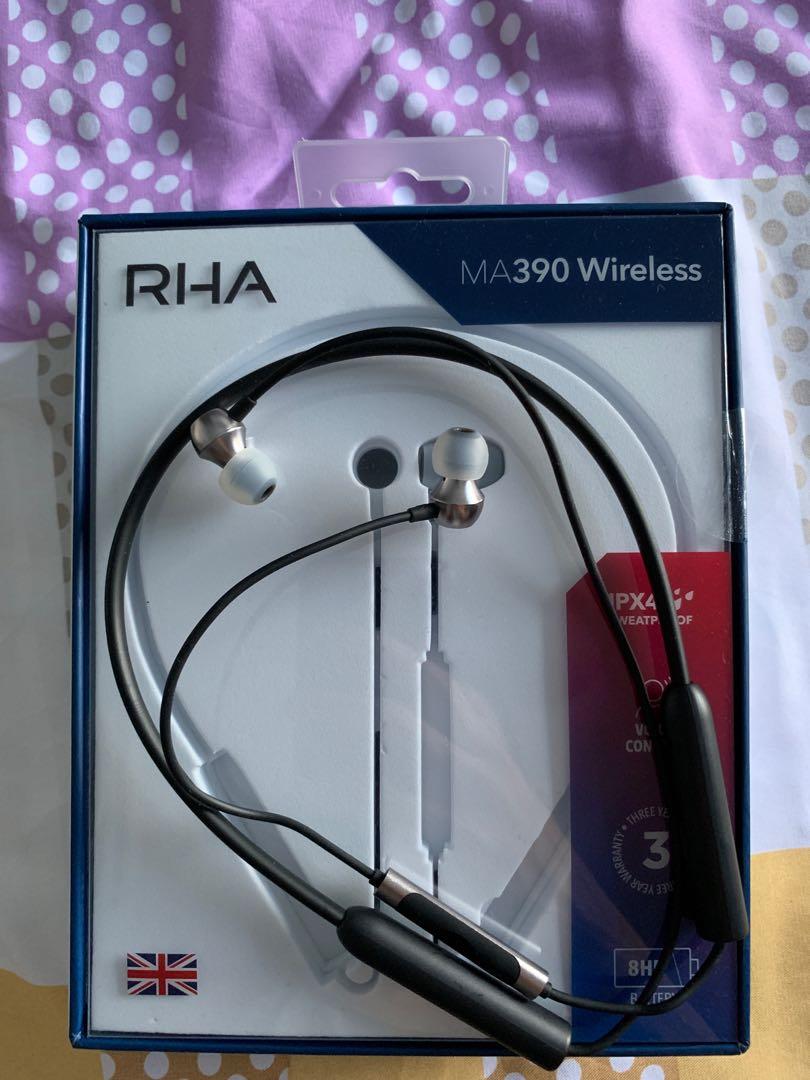RHA MA390 Wireless Earbuds, Audio 