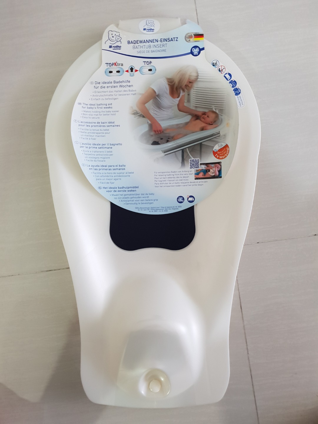 Rotho Bathtub Insert, Babies & Kids, Nursing & Feeding, Weaning