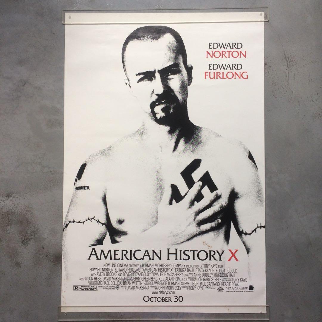 Clearance American History X Movie Poster Music Media Cds Dvds Other Media On Carousell